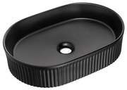 COMAD COMAD BEYOND 5 BLACK ( E-6564 ) - Pultos mosdókagyló BEYOND 48x32,5 cm fekete CM0034