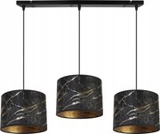 Mennyezeti Lámpa Lógó Csillár Hármas Lámpabúra Arany Nappali Étkező