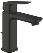 Mosdó csaptelep GROHE Cubeo leeresztőszeleppel fekete matt 1017562430