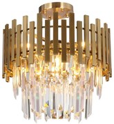 Csillár rúdon ASPEN 6xE14/40W/230V arany