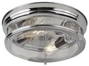 Searchlight 5182CC - Mennyezeti lámpa EDINBURGH I 2xE27/40W/230V króm