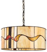 Prezent 211 Tiffany függeszték, 2x60W E27