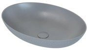 BATH DELUXE 06-060-19-23-00 - OLSBORG ráültethető mosdó 60x40,5 cm, beton/szürke