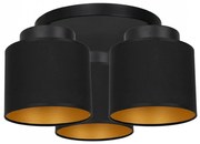 Felületre szerelhető csillár FRODI 3xE27/60W/230V fekete