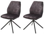 Étkezőszék NEXORO, 1 db, antracitszürke