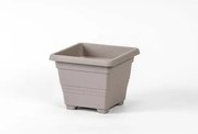 Plastia Virágcserép Begónia 60 x 60, világosszürke