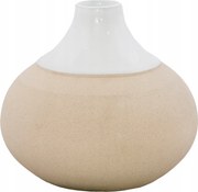 Kerámia Rózsa Váza, bézs