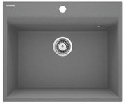 Deante ZRC_S10A - Konyhai mosogató CORIO 50x60 cm gránit/metál szürke