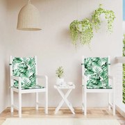 Székpárnák Egyéb 2 pcs Levélminta 100 x 50 x 3 cm Oxford szövet