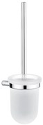 NIMCO BR 11094WN-26 - Falra szerelhető WC kefe BORMO matt üveg/fényezett króm