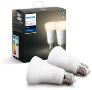 Philips KÉSZLET 2x LED Dimmelhető izzó Philips Hue WHITE E27/9W/230V 2700K P3078