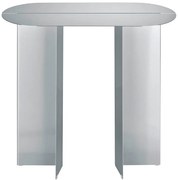 Matt ezüstszínű rozsdamentes acél konzolasztal 35x80 cm Oru – Blomus