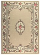 Aubusson bézs gyapjú szőnyeg, 120 x 180 cm - Flair Rugs