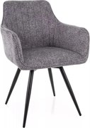 Ballo Leo szövet étkezőszék szürke forgatható üléssel