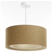 Csillár zsinóron BOHO TRINITI 1xE27/60W/230V barna