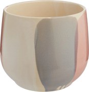 SINTRA kaspó Ø20 cm, rózsaszín-szürke