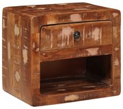 Fali éjjeli szekrény fiókkal polcokkal Sokszínű 40 x 30 x 36 cm