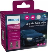 KÉSZLET 2x LED Autó izzó 11972 U2500 CX H7/H18 PX26d/PY26d-1/16W/12V 6000K