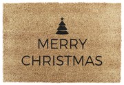 Kókuszrost lábtörlő karácsonyi mintával 40x60 cm Merry Christmas – Artsy Doormats