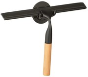 WENKO 24834100 - Bambusz lehúzó 24,5x17 cm rozsdamentes acél/fekete/barna