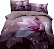 Ágyneműhuzat 3d200x220 Pamut Szatén 4 részes Új Minták