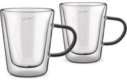 Lamart LT9120 2 részes Tea Vaso pohárkészlet, 300ml, fekete