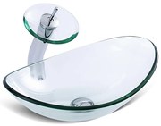 manveld ÁTLÁTSZÓ ÜVEG mosdó csapteleppel