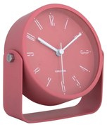 Karlsson 5989RD design ébresztőóra piros, átmérő12 cm