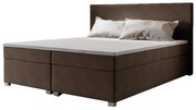 ISLAND Boxspring kárpitozott ágy - cosmic800 / 140x200 / felső matraccal