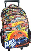 Hot Wheels Race to Win gurulós iskolatáska, táska 46 cm