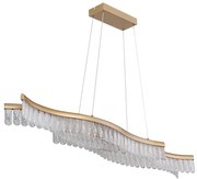 Globo 67348HG - LED Csillár zsinóron JULIET LED/35W/230V 3200K arany