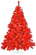 Piros műfenyő, 180cm 708ág
