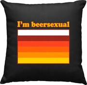 I’m Beersexual párna – Sörhumor Fekete