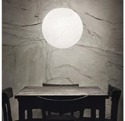 Ideal Lux - Csillár zsinóron CARTA 1xE27/25W/230V átm. 30 cm fehér