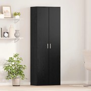 Fekete tölgy magas szekrény 60x35x180 cm Mérnöki fa