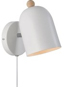 Nordlux - Fali spotlámpa GASTON 1xE27/15W/230V fehér 2412671001