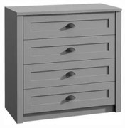 PROVANCE K4 szürke fiókos komód