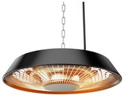 Mennyezeti fűtőtest 1500 W, alumínium, távirányító nélkül, kapcsoló, halogén izzó, IP44 90-037