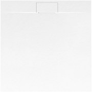 Zuhanytálca Bazalt White 90x90