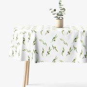 Goldea ovális teflonos terítő - olivák 120 x 180 cm