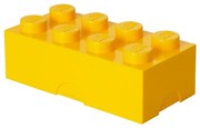 Sárga műanyag gyerek tárolódoboz 20x10x7 cm – LEGO®