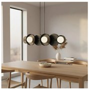 Kábelcsillár MODEL 6xG9/8W/230V fekete