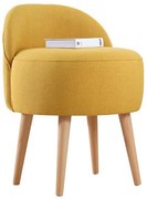 Gyerekfotel NIKI, átmérő 46 cm, sárga