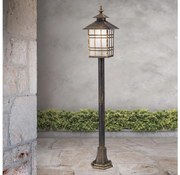 Orion AL 11-1117/1 - Kültéri lámpa KIKO 1xE27/11W/230V IP44 bronz/patinás