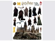 Harry Potter Roxfort öntapadós dekoráció, 65 x 85 cm