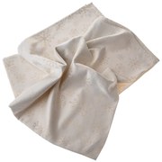 Hópelyhek karácsonyi vízálló terítő, arany, 140 x 140 cm