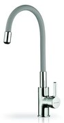 Pyramis 90938001 - FLESSI szürke mosogató csaptelep flexibilis karos