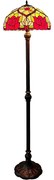 Brilagi - Tiffany-stílusú vitrázs állólámpa GARLAN 2xE27/60W/230V