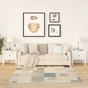 2 db fehér tömör fenyőfa kisasztal 50 x 50 x 49 cm