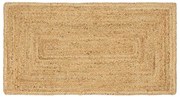 Szőnyeg Bézs 60 x 110 cm Juta